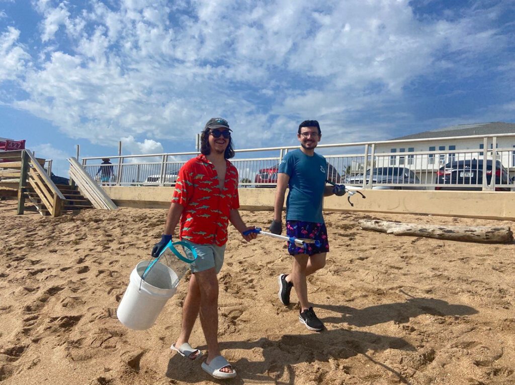 ESA beach clean up 